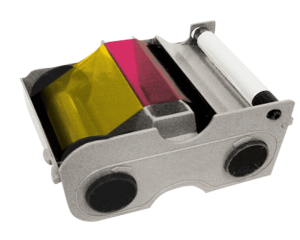 Fargo DTC1250/1000 YMCKO Barvni  tiskalni trak z čistilno rolico, 045000 - 250 odtisov